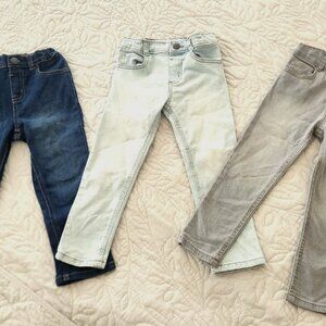 Bundle of 3 Toddler Girl Denims